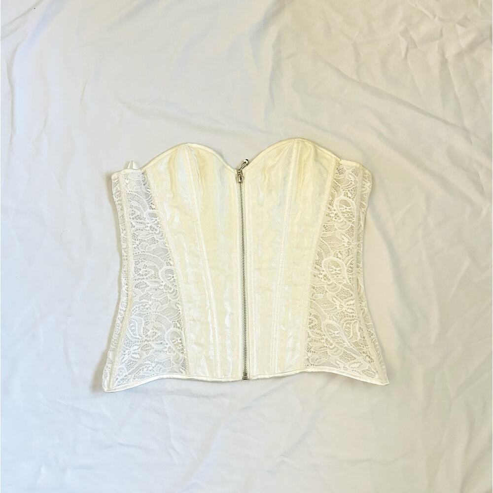 ivory corset